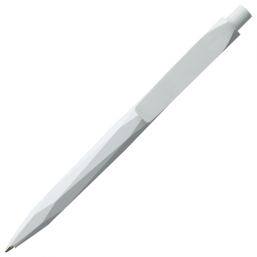 Ручка шариковая Prodir QS20 PMP-P, белая фото 3