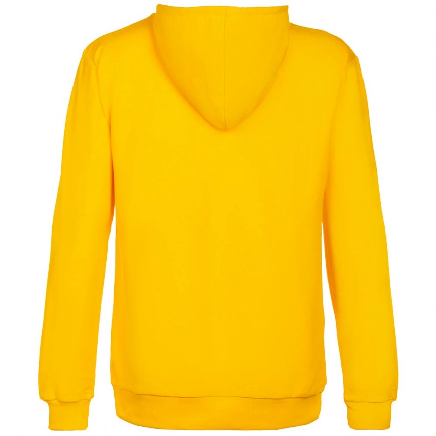 Толстовка с капюшоном Unit Kirenga желтая, размер 4XL фото 2