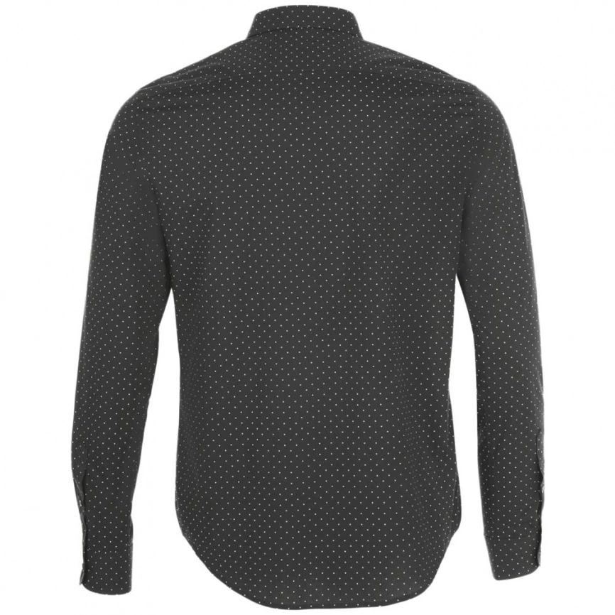 Рубашка мужская Becker Men, темно-серая с белым, размер 3XL фото 2