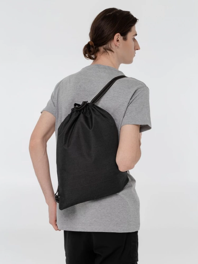 Рюкзак-мешок Melango, серый фото 5