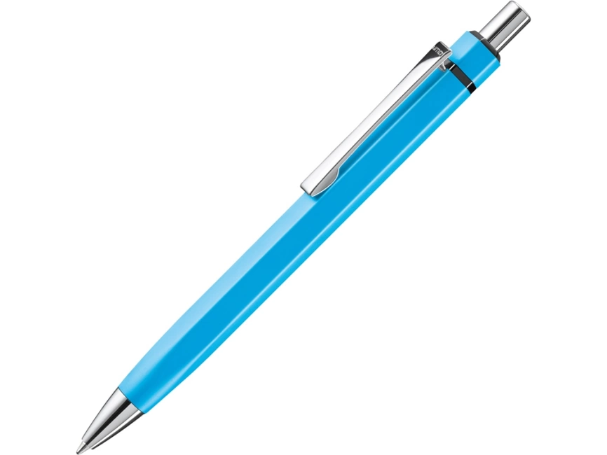 Ручка шариковая шестигранная UMA Six, голубой фото 1