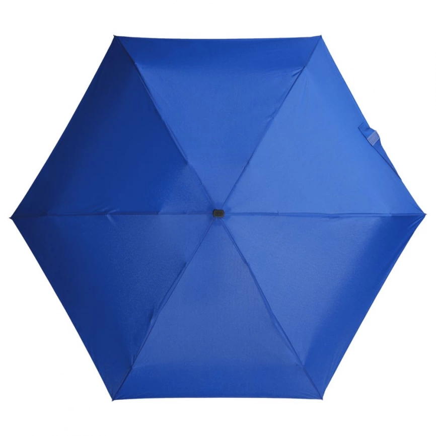 Зонт складной Unit Five, синий фото 2