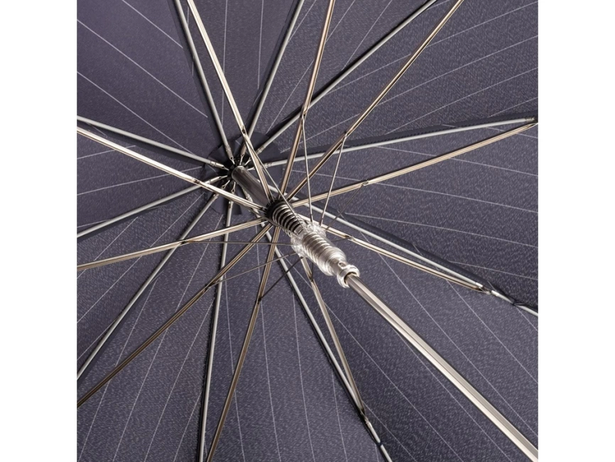 Зонт-трость Dessin, темно-синий фото 5