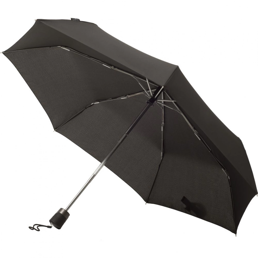 Складной зонт Take It Duo, черный фото 1