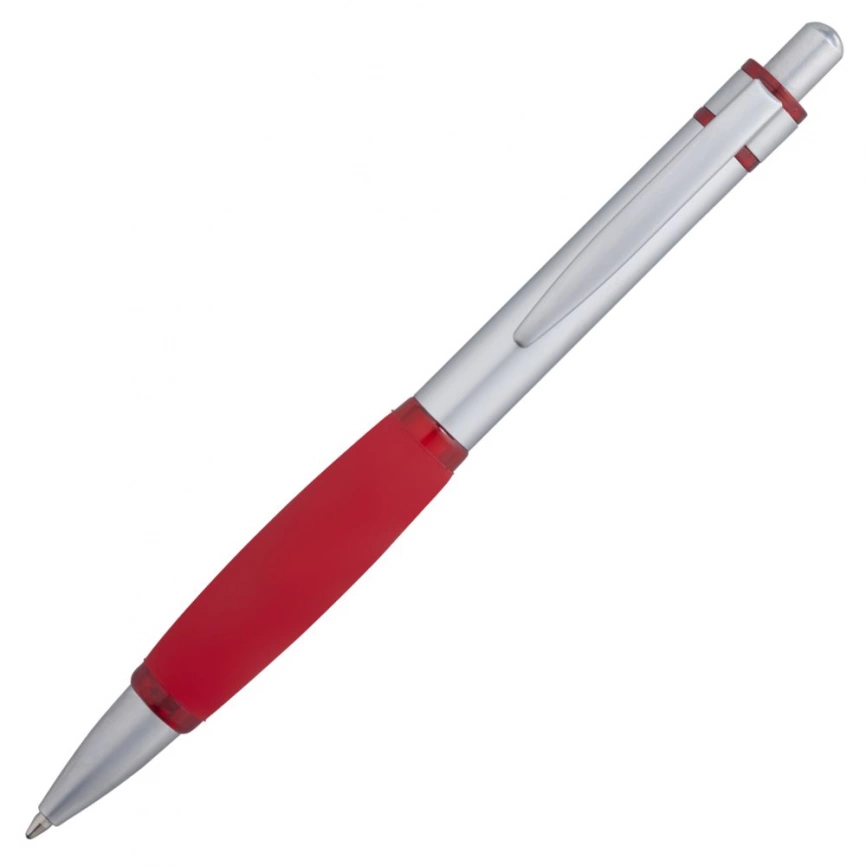 Ручка шариковая Boomer, с красными элементами фото 3