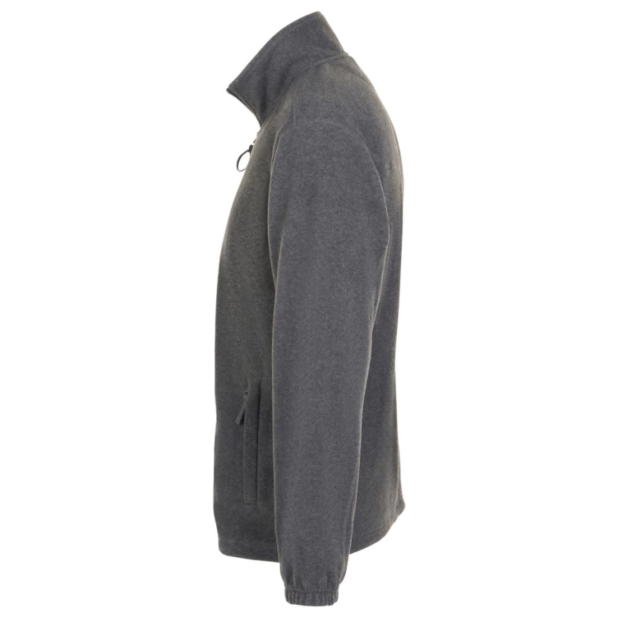 Куртка мужская North, серый меланж, размер 4XL фото 3