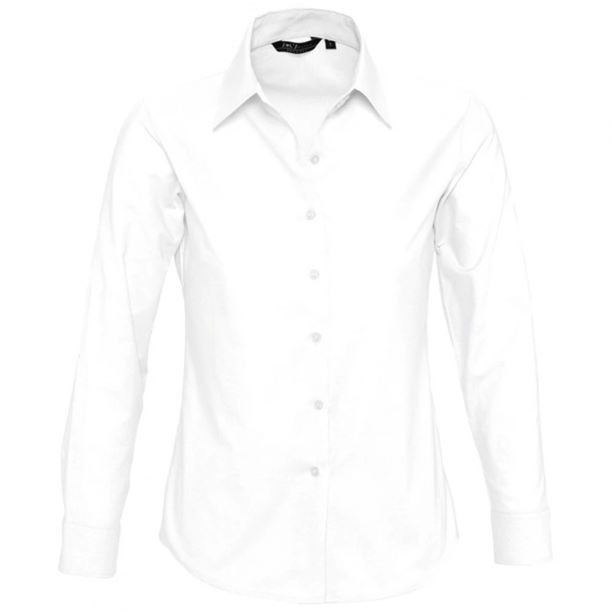 Рубашка женская с длинным рукавом EMBASSY белая, размер XS  фото 1