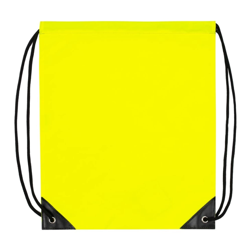Рюкзак-мешок Manifest Color из светоотражающей ткани, желтый неон фото 5
