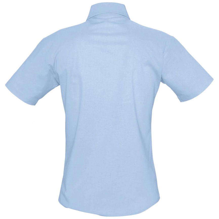 Рубашка женская с коротким рукавом Elite голубая, размер M фото 2