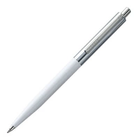 Ручка шариковая Senator Point Metal, белая фото 5