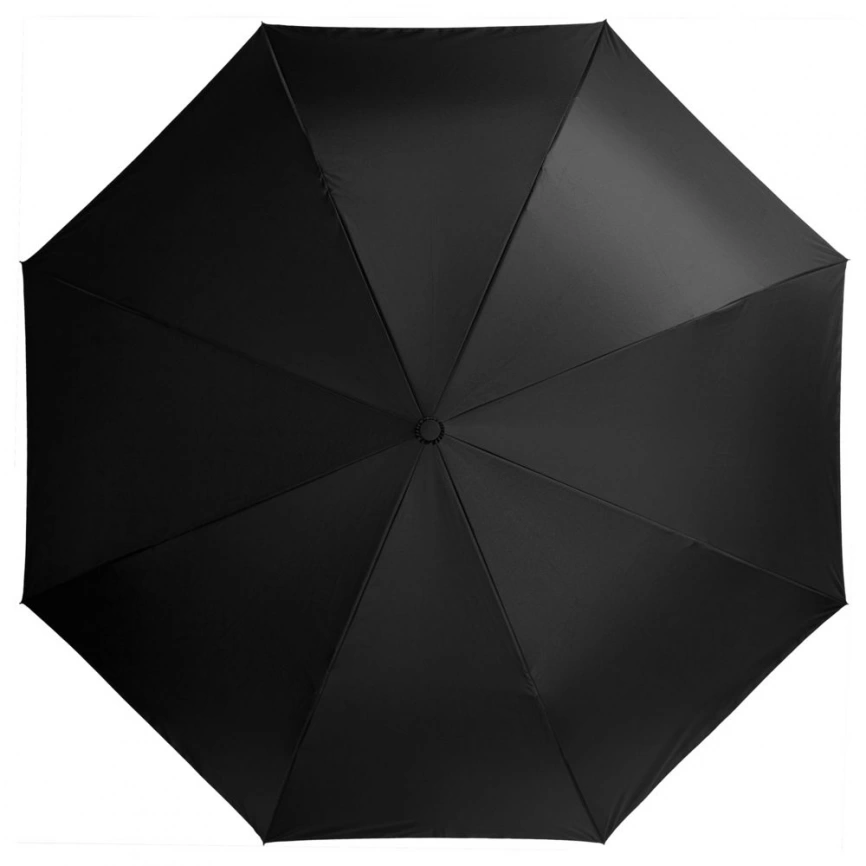 Зонт наоборот Unit Style, трость, черный фото 3
