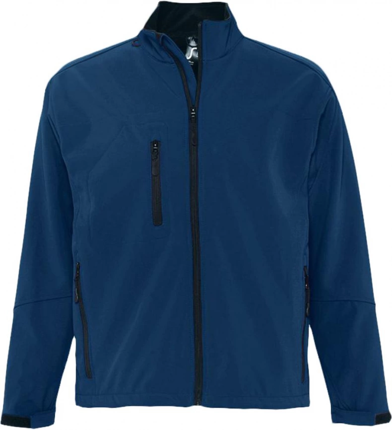 Куртка мужская на молнии Relax 340 темно-синяя, размер S фото 1