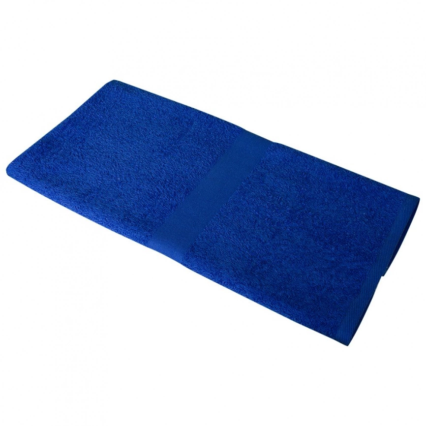 Полотенце махровое Soft Me Medium, синее фото 1