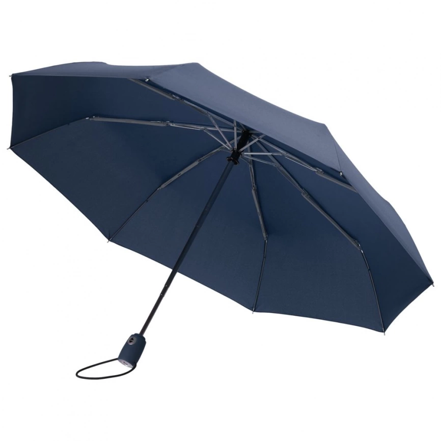 Зонт складной AOC, синий фото 1