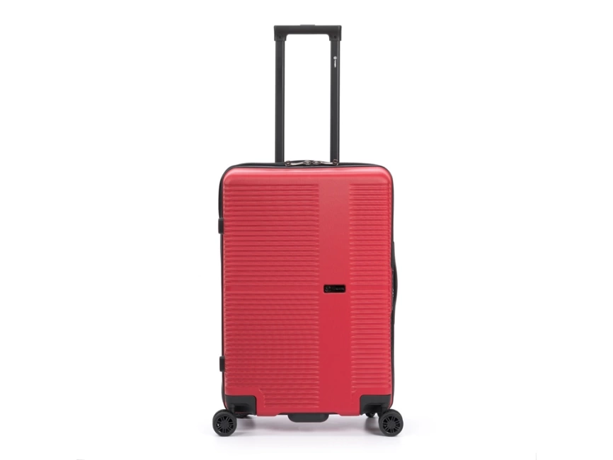 Чемодан TORBER Elton, красный, ABS-пластик, 41 х 28 х 68 см, 64 л фото 3