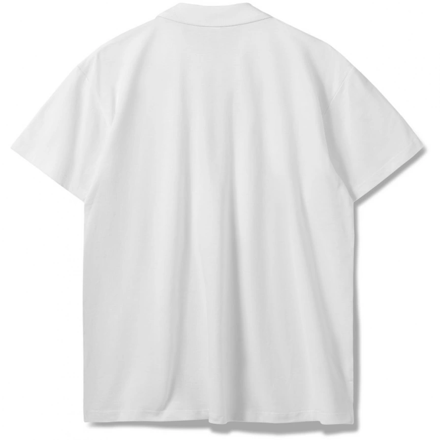 Рубашка поло мужская Summer 170 белая, размер S фото 10