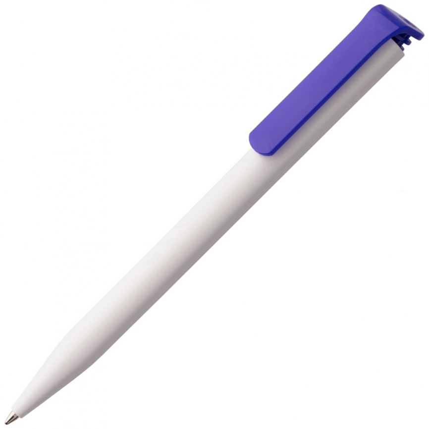 Ручка шариковая Senator Super Hit, белая с темно-синим фото 1