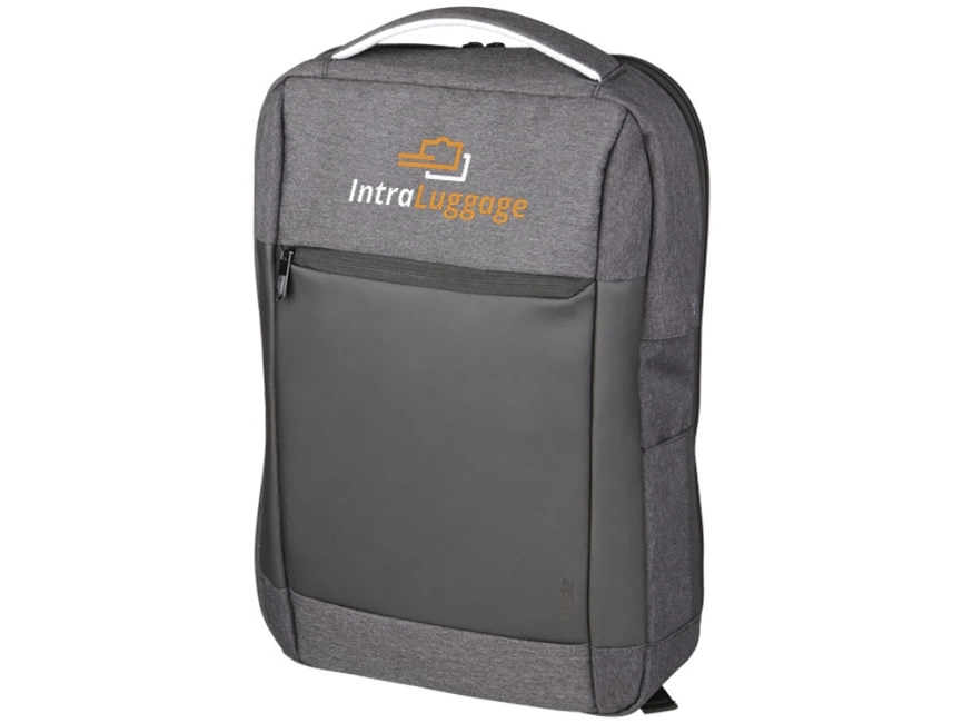 Изящный компьютерный рюкзак с противоударной защитой Zoom 15, темно-серый фото 7