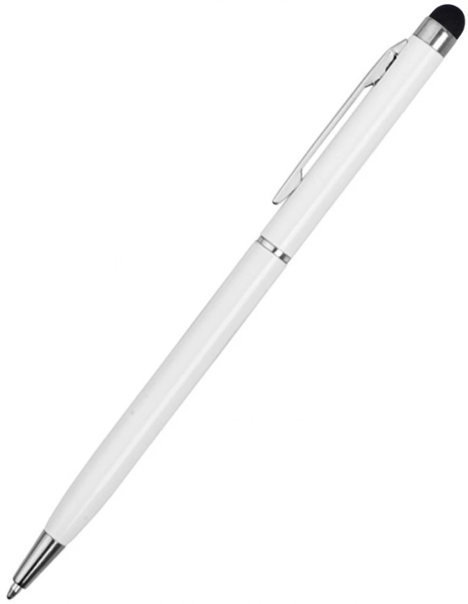Ручка металлическая Dallas Touch, белая фото 3