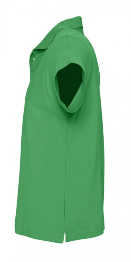 Рубашка поло мужская Summer 170 ярко-зеленая, размер XXL фото 3