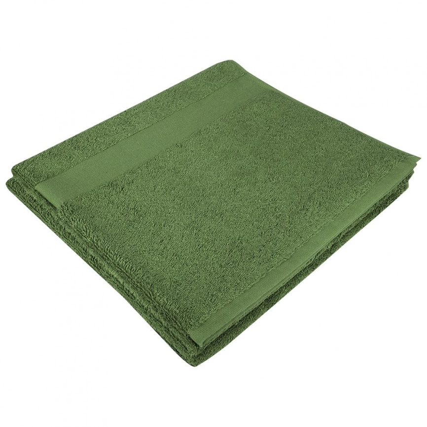 Полотенце Soft Me Large, зеленое фото 1