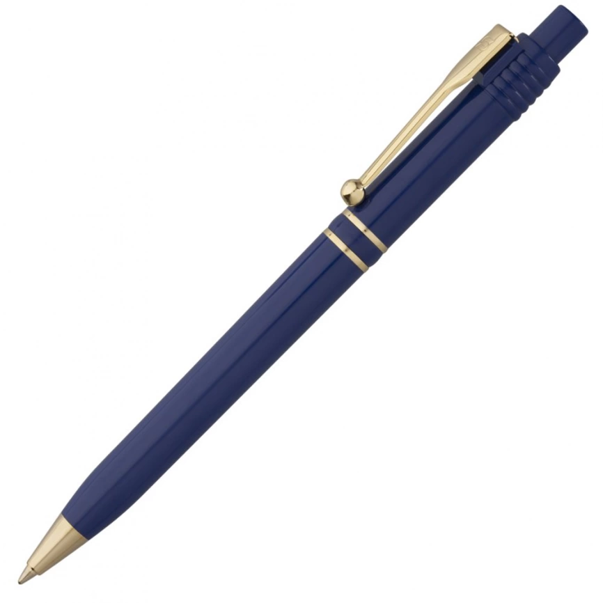 Ручка шариковая Raja Gold, синяя фото 1