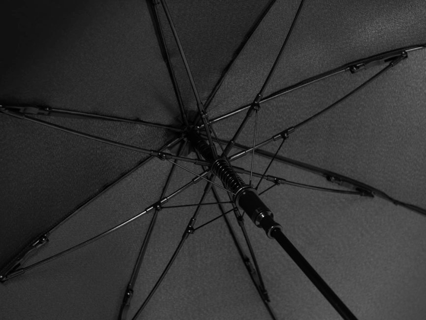 Зонт-трость Slim, черный фото 5