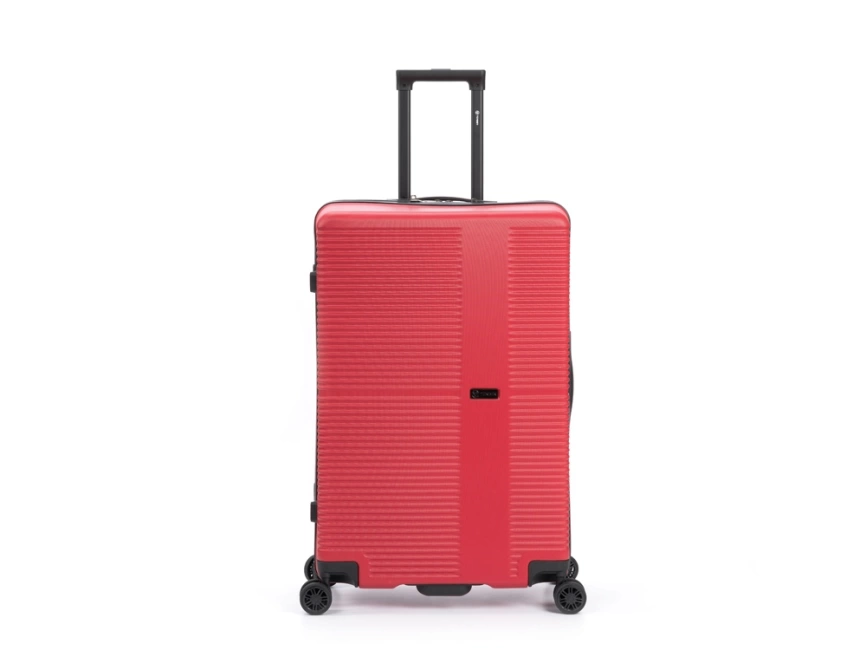 Чемодан TORBER Elton, красный, ABS-пластик, 47 х 32 х 78 см, 96 л фото 3