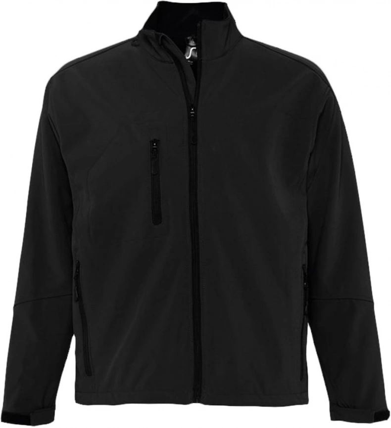 Куртка мужская на молнии Relax 340 черная, размер 3XL фото 1