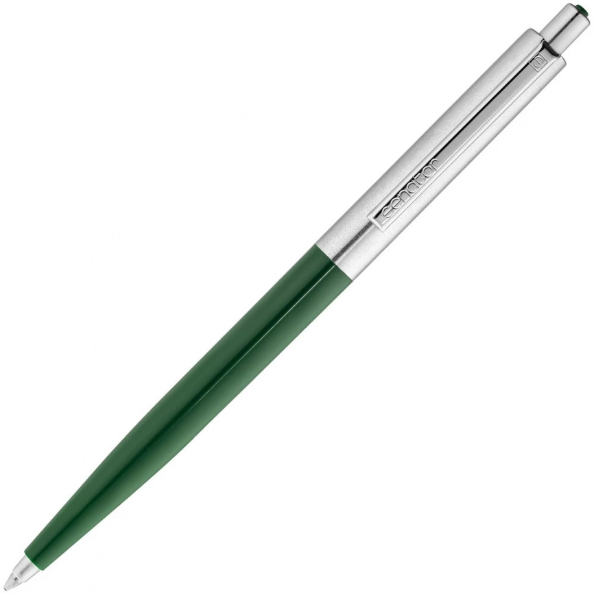 Ручка шариковая Senator Point Metal, зеленая фото 4