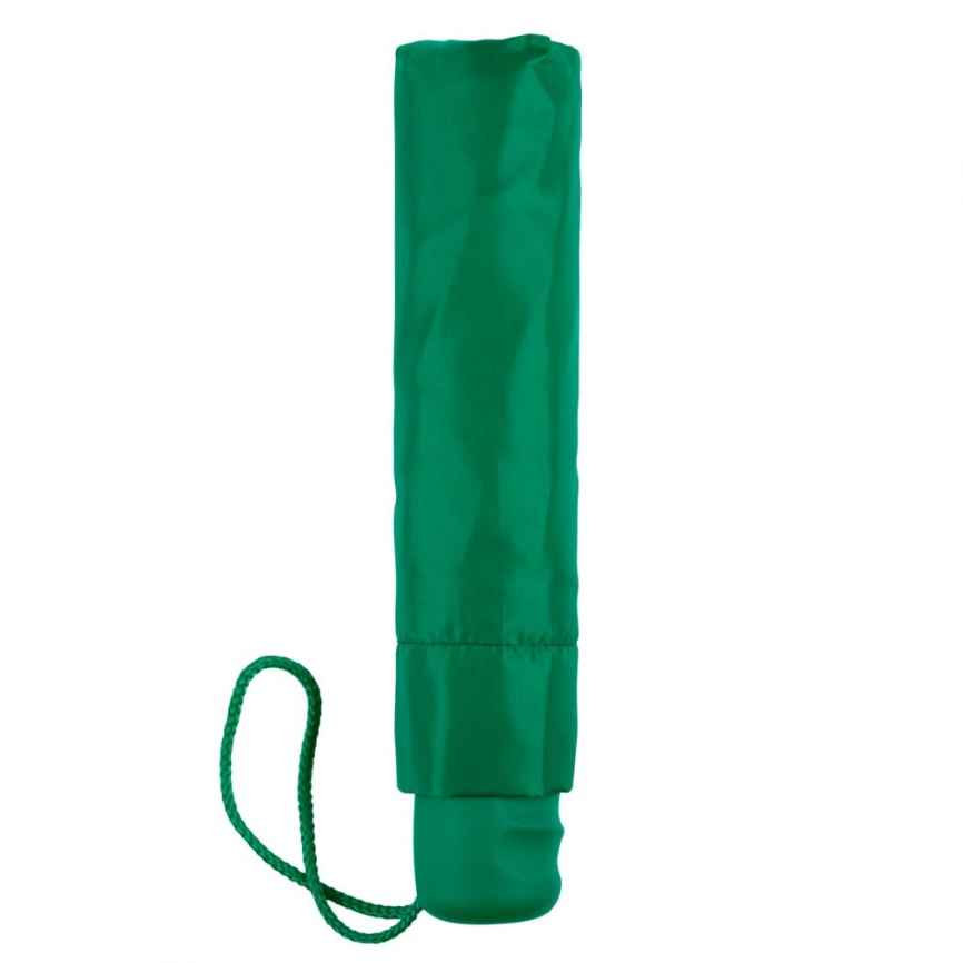 Зонт складной Unit Basic, зеленый фото 5