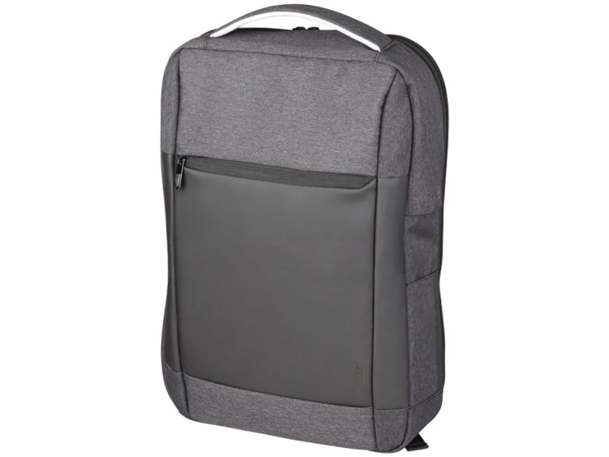 Изящный компьютерный рюкзак с противоударной защитой Zoom 15, темно-серый фото 1