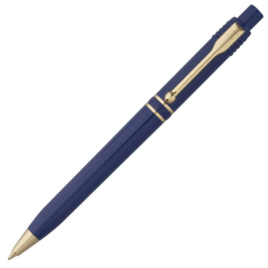 Ручка шариковая Raja Gold, синяя фото 2